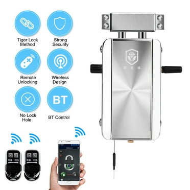 Remote Control Door Lock Wireless Lock Anti-theft Lock Automatically